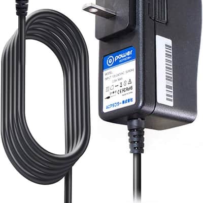 9V Charger for Dunlop Crybaby 535Q Multi Wah ECB-003 ECB003 Cry Baby GCB-95 MXR Black Label Chorus,MXR Boost,LINEDRIVER VOX Guitar Effects Pedals Plus HQRP Coaster Supply image 1