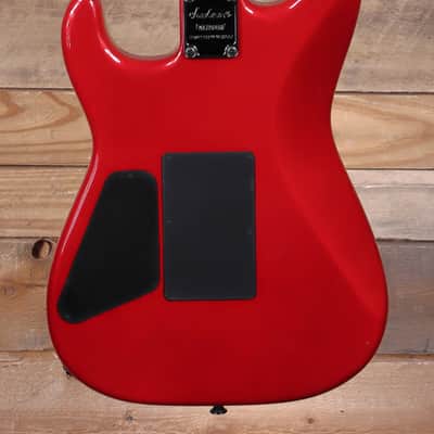 Jackson Pro Origins 1985 San Dimas SD1 HH FR Electric Guitar Candy Apple Red w/  Gigbag image 3