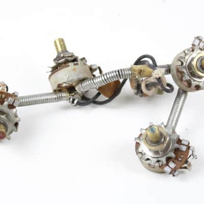 1967 Vintage Fender Coronado I/II/XII Pots,Knobs & Switch Harness 1960s USA image 8