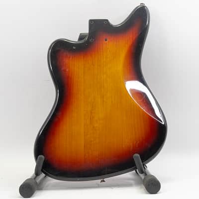 Fender Japan JG66-85 Jaguar Body – 1966 Reissue – 3-Tone Sunburst (Blank) image 7