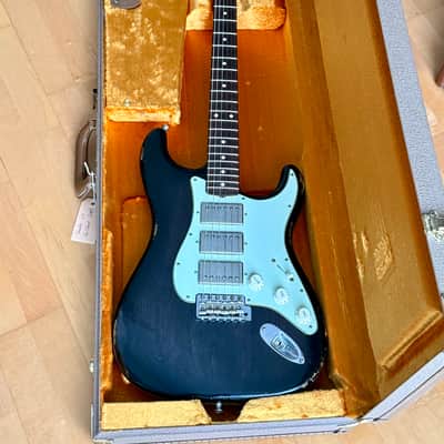 Fender Custom Shop Stratocaster 3 Humbuckers - Ebony Transparent image 4