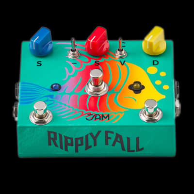 JAM Pedals Ripply Fall Chorus/Vibrato/Phaser Guitar Effect Pedal image 2