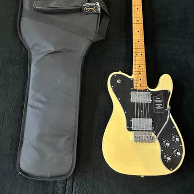 Fender Vintera II '70s Telecaster Deluxe with Tremolo, Maple Fretboard Vintage White  #MX23105665  8lbs. 14.6 oz image 3