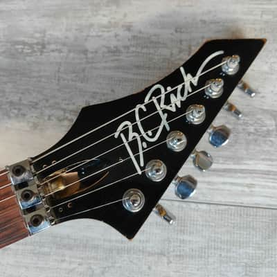 1989 BC Rich NJ Series RWG-OF Warlock (Black) image 7