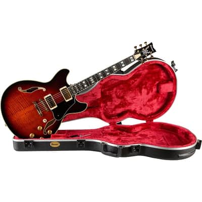 Ibanez JSM100 VT John Scofield Signature Electric Guitar. Vintage Sunburst with Case image 6