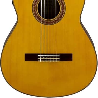 Yamaha CG-TA TransAcoustic Classical Guitar - Natural image 1