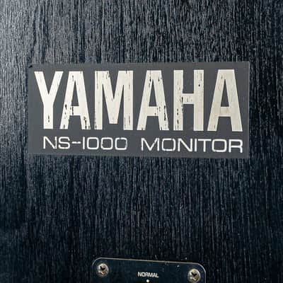 Vintage Yamaha NS-1000 Floor Speaker Monitors – Matched Pair – Consecutive SN image 5