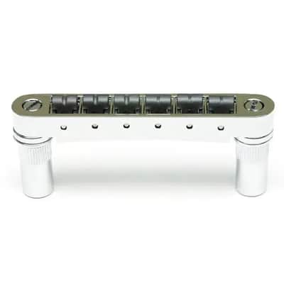 Graph Tech ResoMax NV2 6mm Tune-O-Matic Bridge PS-8863 | Chrome image 2