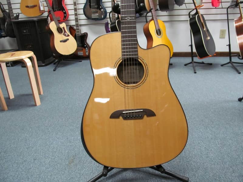 Alvarez ADE90CEAR Artist Elite 90 Dreadnought with Bevel Acoustic-electric - Natural *FREE SHIPPING!! image 1