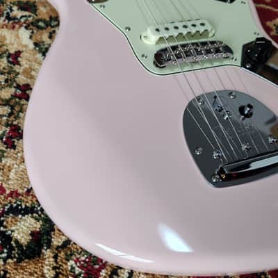 2025 Fender Japan FSR Collection Traditional II 60s Jaguar Shell Pink with Matching Headstock, 7.1 lbs, MIJ JD25 image 7