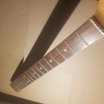 1966 FENDER STRATOCASTER NECK USA with BOUND FINGERBOARD a la RY COODER image 5