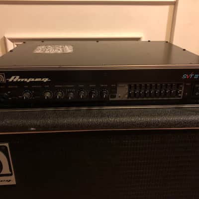 Ampeg SVT-3 Pro 450-Watt Rackmount Bass Amp Head 1994 Black image 1