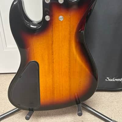 Sadowsky MetroExpress J/J 5 String Bass Fretless w/Lines Tobacco Sunburst image 4