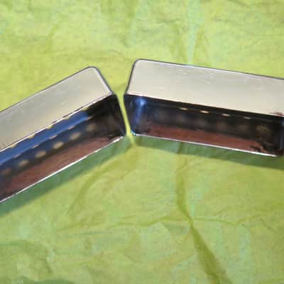 vintage 1966 Gibson pickup PAF pickup covers set (narrow neck) for jazz guitar barney kessel byrdland L5 Super 400 image 5