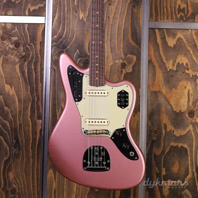 Fender Custom Shop '64 Jaguar Journeyman  Faded Aged Burgundy Mist Metallic image 2