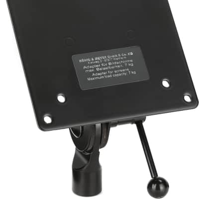 K&M 19685 VESA Mount Mic Stand Adapter image 1