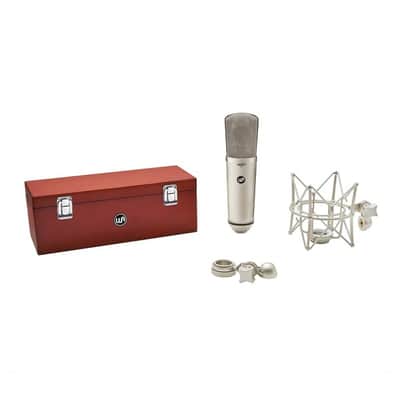 Warm Audio WA-87 R2 Large Diaphragm Multipattern Condenser Microphone 2020 - Present - Nickel image 2