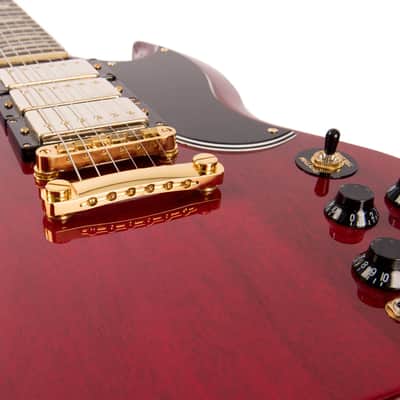 Vintage VS63CR ReIssued Cherry Red image 11