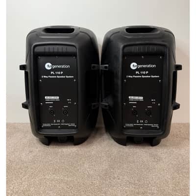 Fun Generation PL 110 P - PA Speaker - Black - Very Good w/ Original Box & Manuals image 2