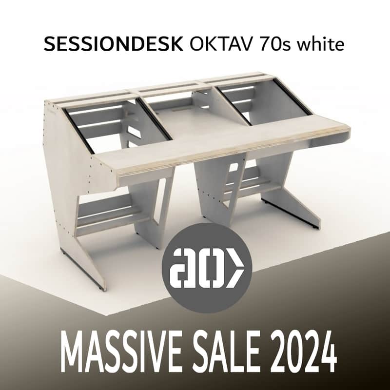 Sessiondesk OKTAV 70s white (Studiotisch) Neu, A-Stock / OV (UVP: 1489€) image 1