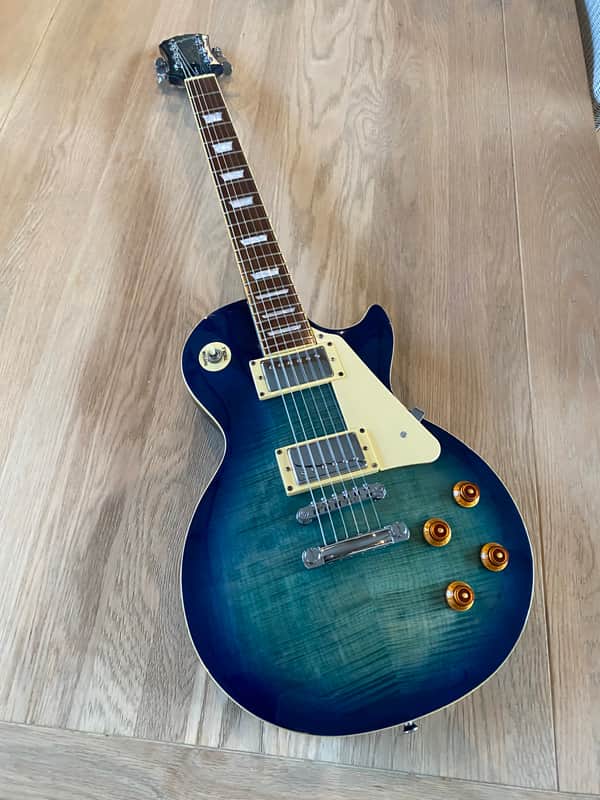Epiphone Les Paul Unsung Factory - Blue Sunburst image 1