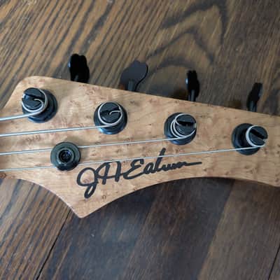 J H Ealum Custom Double Precision Bass, Handmade 2023 - Oil image 5