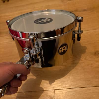 Meinl MIT810CH 8” & 10” Mini Timbales – Chrome 2026 - Chrome image 6