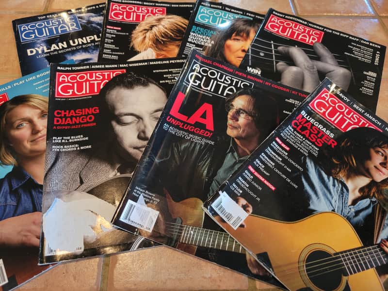 Acoustic Guitar Magazines 2016-17 image 1