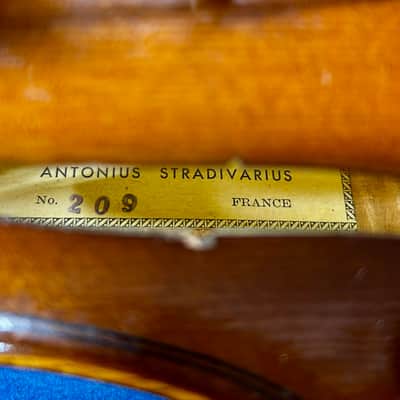 Antoine Becker 16" Viola No. 209 Antonius Stradivarius Copie W/ Case & Bow image 12