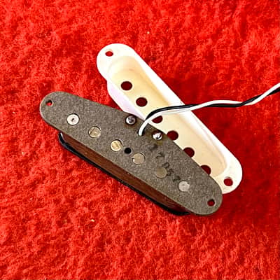 Fender Stratocaster bridge pickup c 1975 - Grey bottom original vintage USA Strat image 1