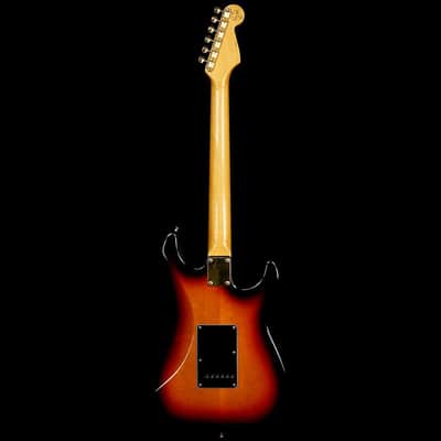 Fender  Custom Shop Masterbuilt Lefty Stevie Ray Vaughn SRV Stratocaster 1993 Sunburst image 7