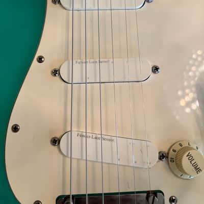 Fender Strat Plus Lace Sensors TBX Wilkinson Sperzels 1988 - Bahama Green image 3