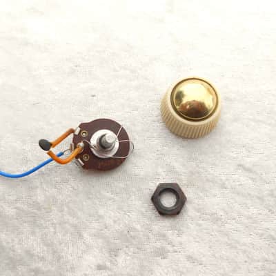 Hofner Guitar pot knob TONE vintage 60' 250k Colorama 164 image 3