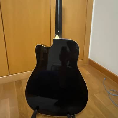 Yamaha FGC-TA TransAcoustic Traditional Western 2021 - Black image 3