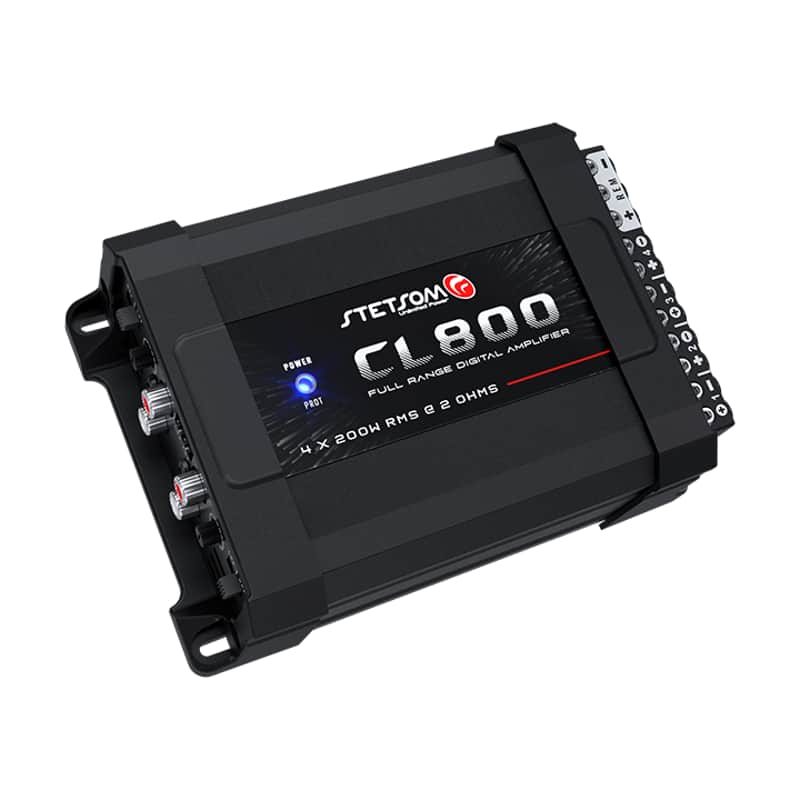 Stetsom CL800-4 Car Amplifier 800W RMS 4 Channel 2 Ohm Stereo Audio Amp image 1