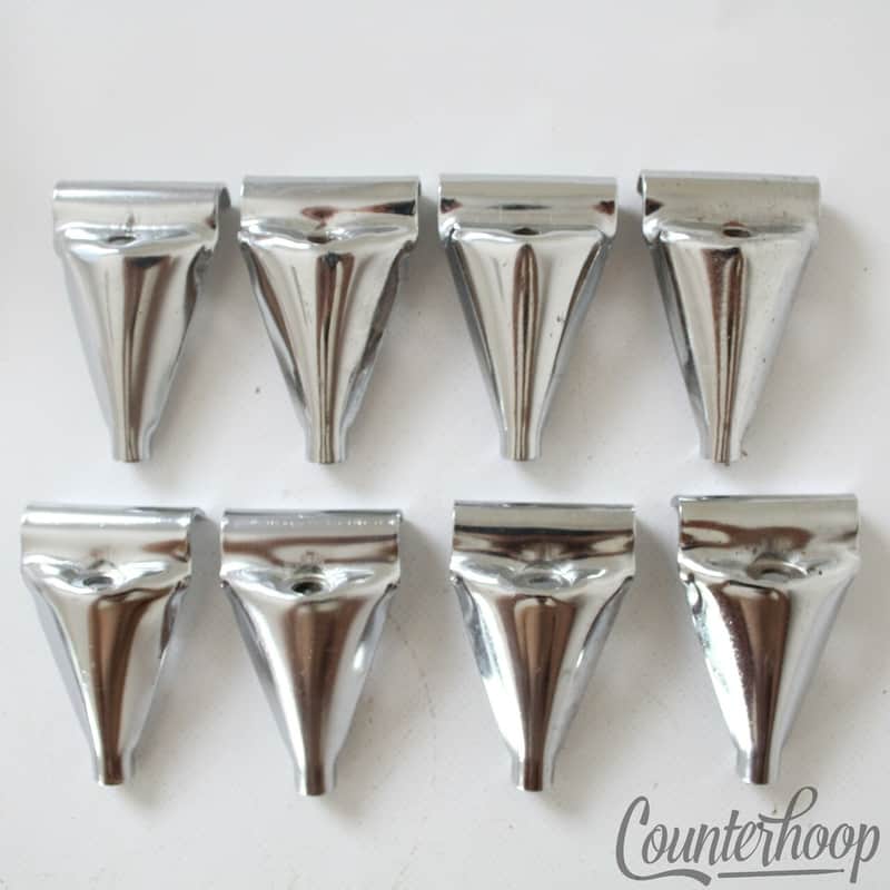 Slingerland 8x Sound King Tension T-Rod-Claws Bass/Snare Drum Vintage Chrome 60s image 1