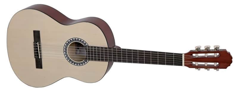GEWA Basic Plus 1/2-Size Classical Guitar – Natural Finish​ image 1