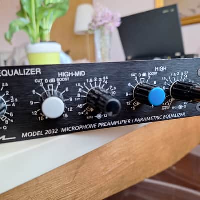 GML 2032 Channel strip preamp equalizer DI eq last version (N. 4 available) image 4