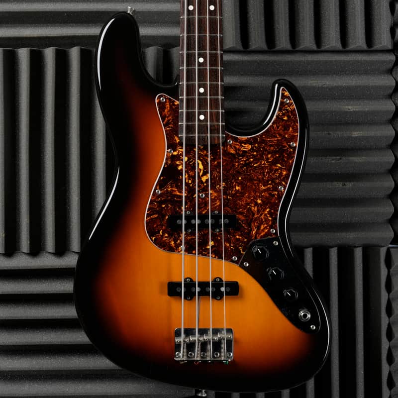 1984 Squier JB-62 “JV Serial” Jazz Bass Sunburst