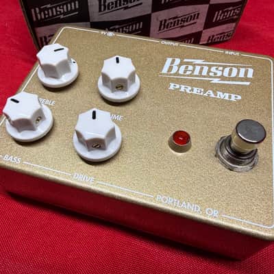 Benson Amps Preamp Pedal Limited Edition Champagne image 4