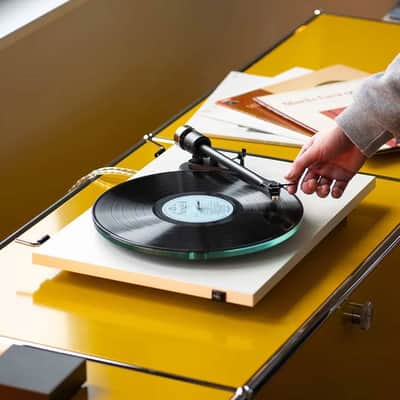 Pro-Ject: T2 Turntable - Satin White (Open Box Special) image 3