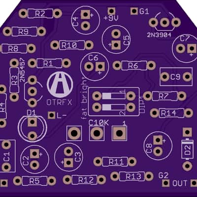 PlexBoost PCB - Build your own plex preamp style boost pedal! image 1