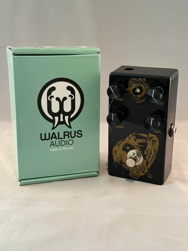 Walrus Audio Deep Six Compressor V1 Limited Edition - Angler Fish 2014 - 2016 - Black / Gold Angler Fish image 1