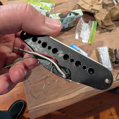 DiMarzio DP116W HS-2 Stratocaster Pickup 2010s - White image 4
