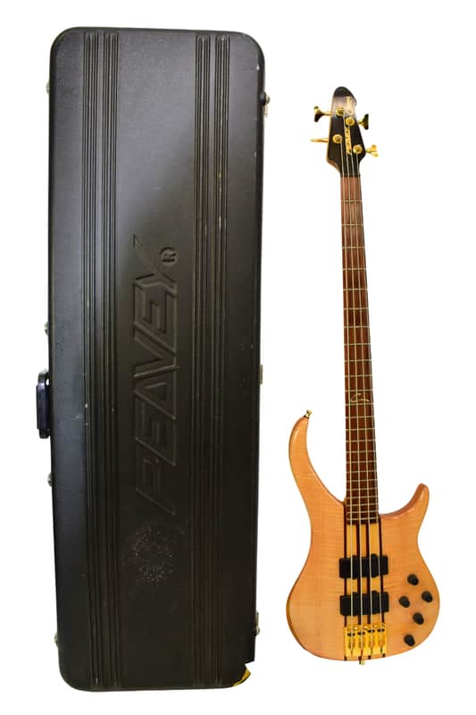 Peavey Cirrus 4 4-String Bass, Natural w/ Case image 1