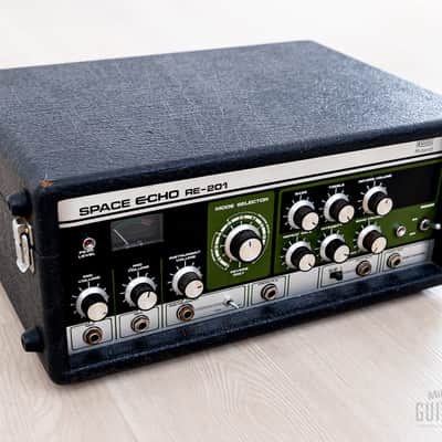 1983 Roland Space Echo RE-201 Vintage Analog Tape Delay, Clean & Serviced image 1