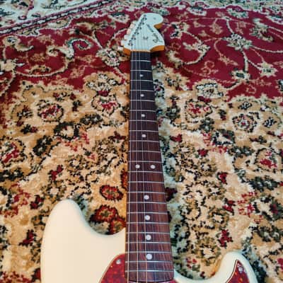 2019 Fender Char Signature Mustang Zicca Limited Edition Olympic White w/ Matching Headstock, Japanese Domestic Only, MIJ Japan image 14