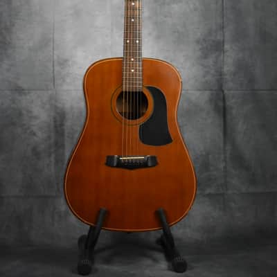 Aria AW-70 Vintage 1980s Square Shouldered Mahogany Korean Made Acoustic Guitar image 1