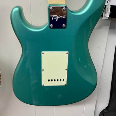 Tagima TG-500 Metallic Sea Foam Green TW-Series Stratocaster image 5