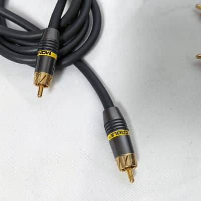 Set of 3 Monster Cables Monster RCA to RCA 10ft image 4